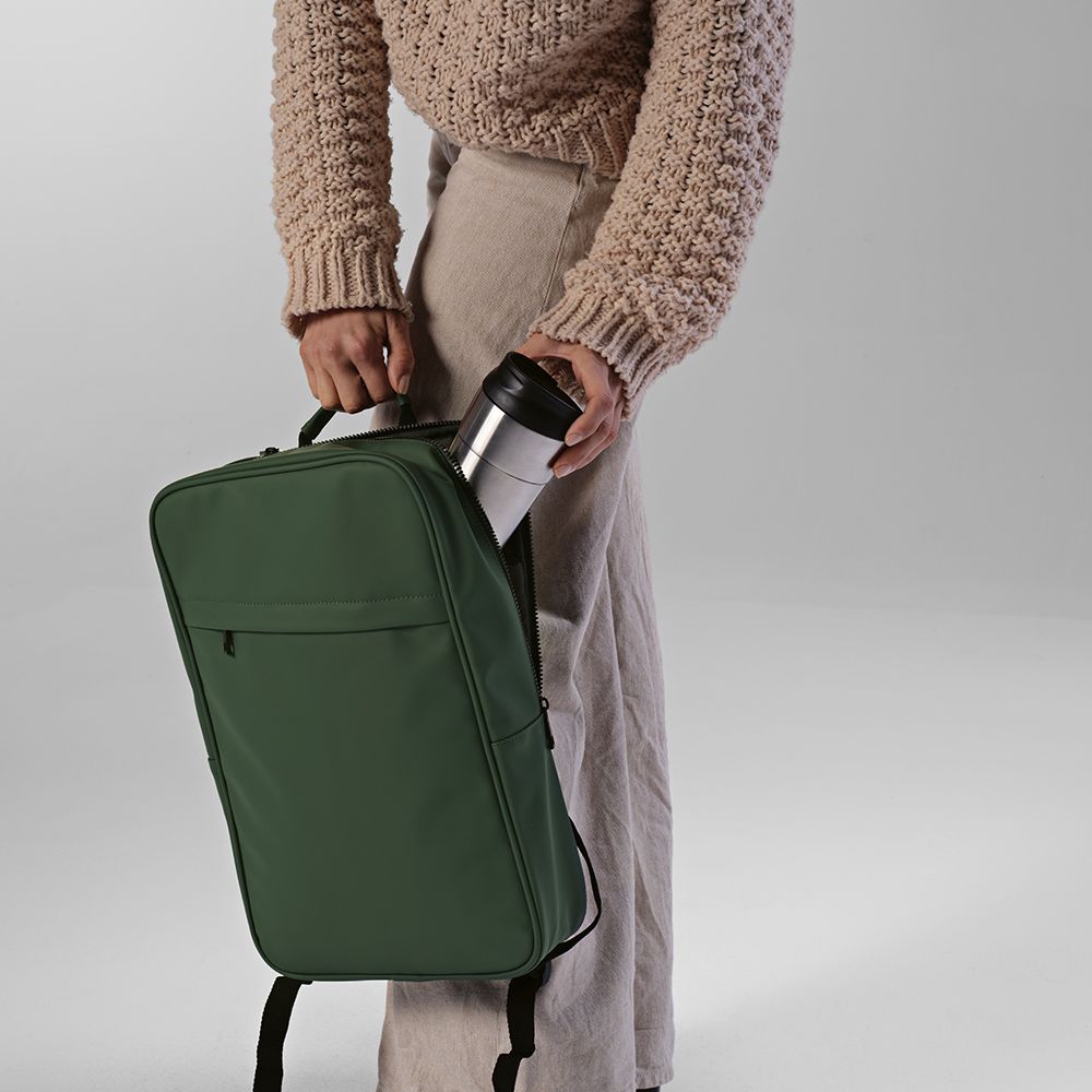Picture of Amsterdam Backpack 16L rPU and rPET. Fits 17" laptop