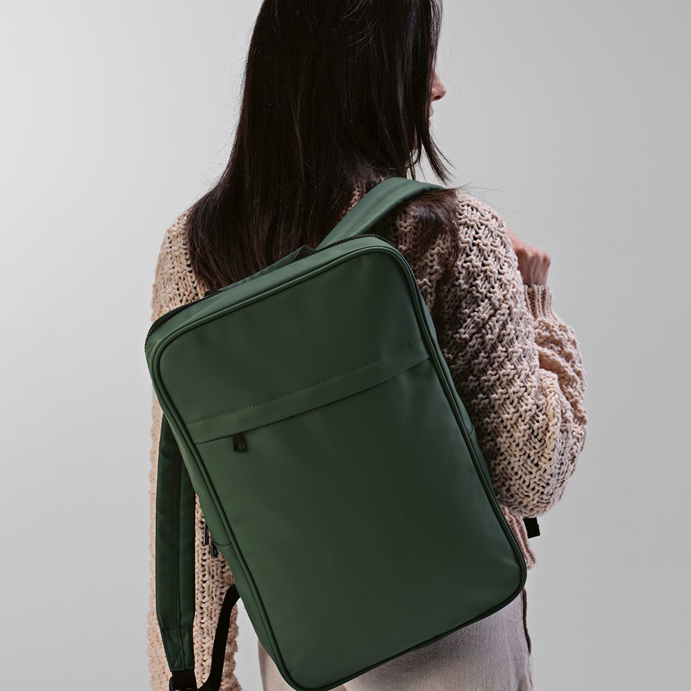 Picture of Amsterdam Backpack 16L rPU and rPET. Fits 17" laptop