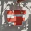 Picture of Athens Cooler 15L rPET. Pocket and recycled cotton handles