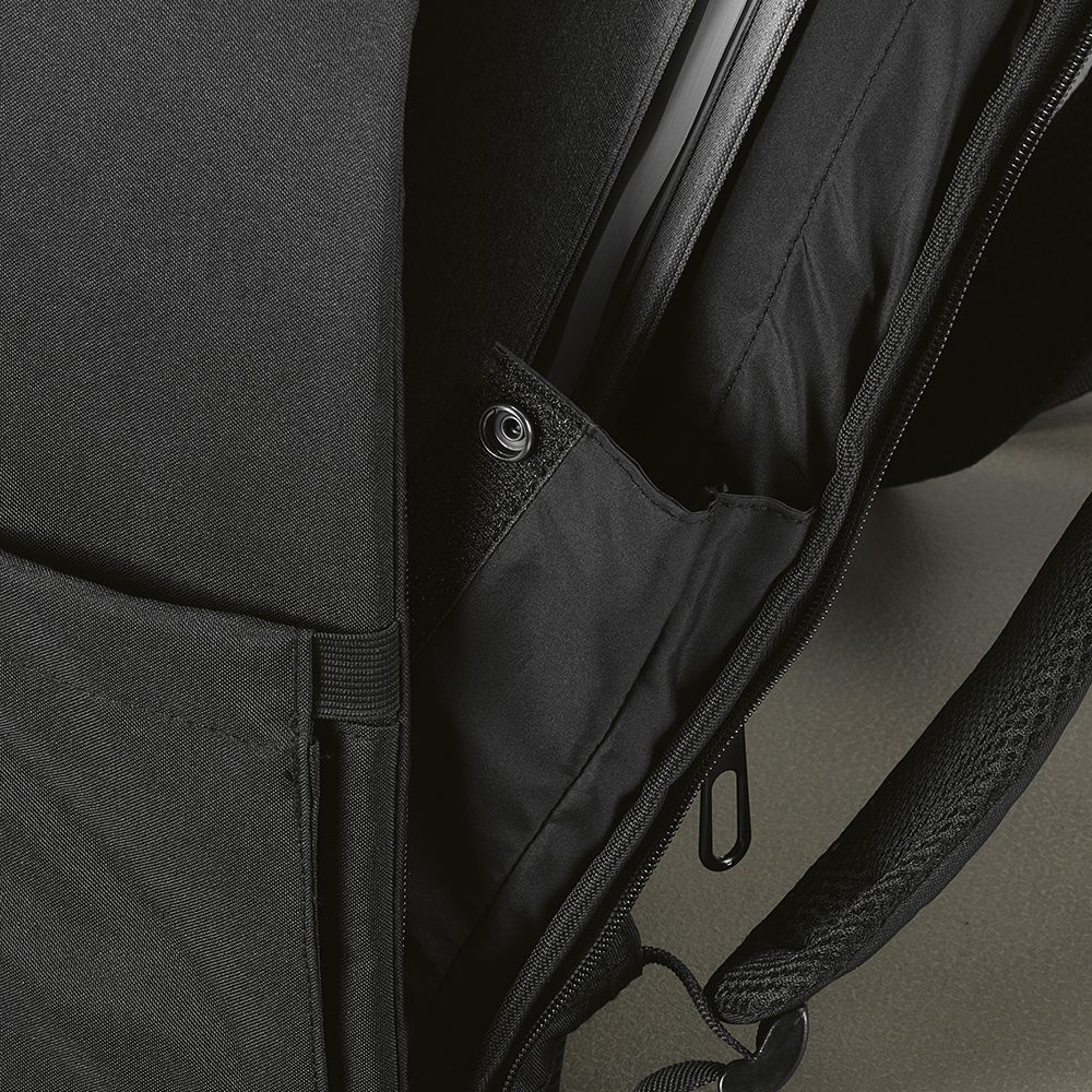 Picture of Budapest Backpack 16L rPET. Front Pocket. Fits 17" laptop