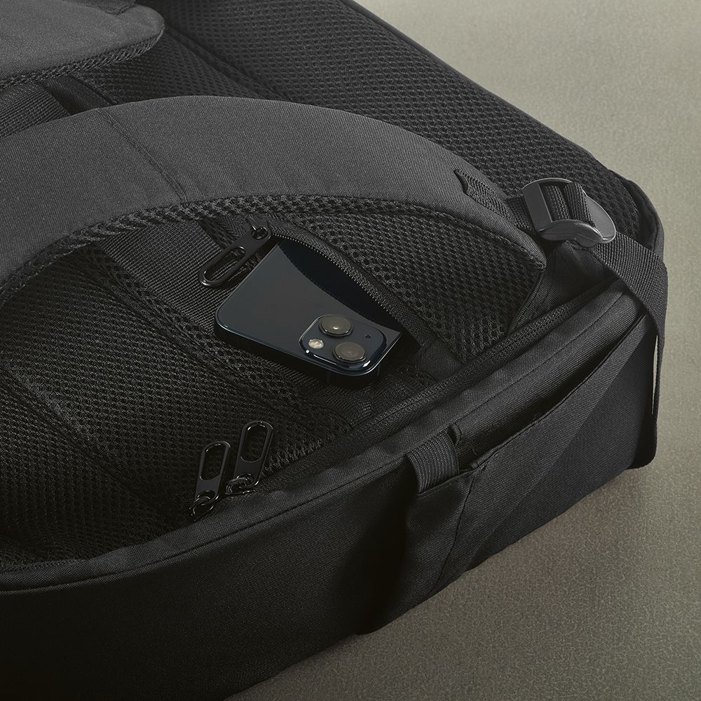 Picture of Budapest Backpack 16L rPET. Front Pocket. Fits 17" laptop