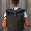 Picture of Coloma Backpack 28L rPET. Roll top closure. Fits 17" laptop