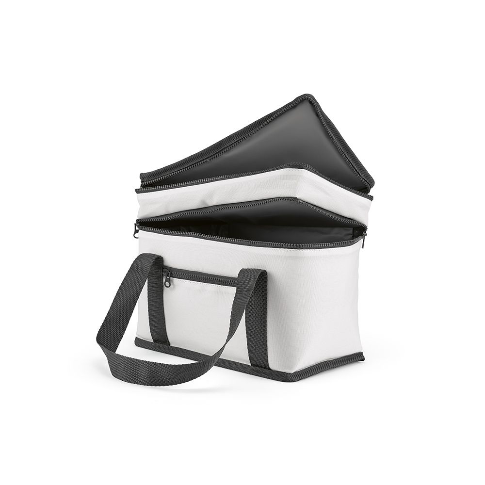 Picture of Florence L Cooler 10L rPET. 2 compartments and front pocket