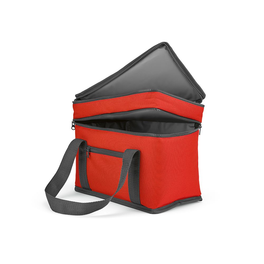 Picture of Florence L Cooler 10L rPET. 2 compartments and front pocket