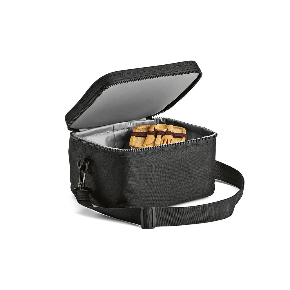 Picture of Munich M Cooler 7.5L rPET in rABS. Thermo injected zippers