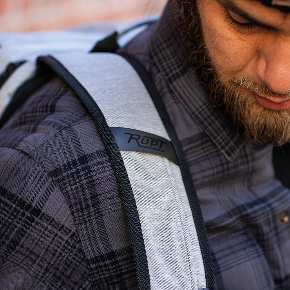 Picture of Paso Backpack 20L in rPET. Bottom loops. Fits 17" Laptop