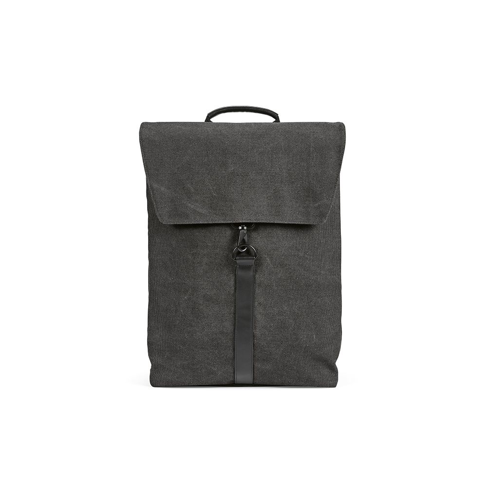 Picture of Prague Backpack 25L rCotton. Hook closure. Fits 17" laptop