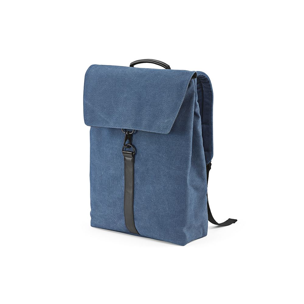 Picture of Prague Backpack 25L rCotton. Hook closure. Fits 17" laptop