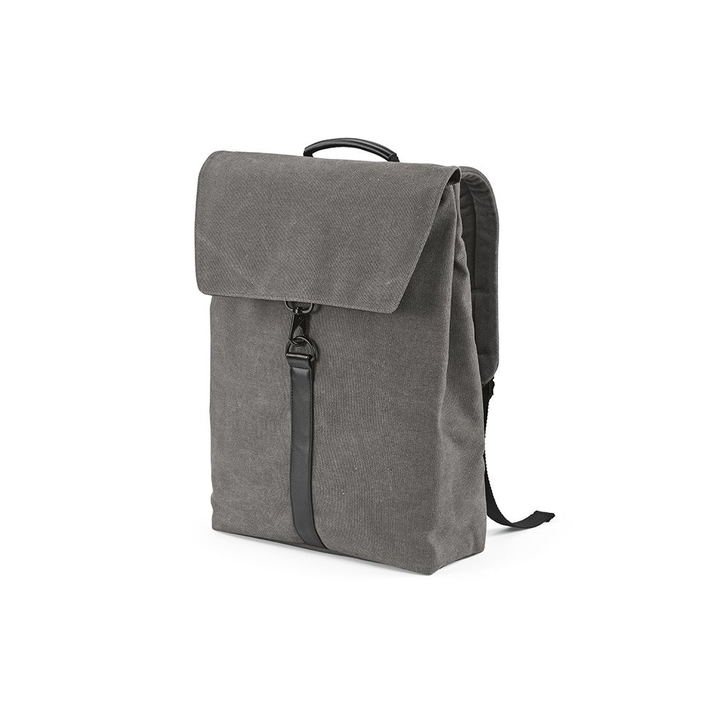 Picture of Prague Backpack 25L rCotton. Hook closure. Fits 17" laptop