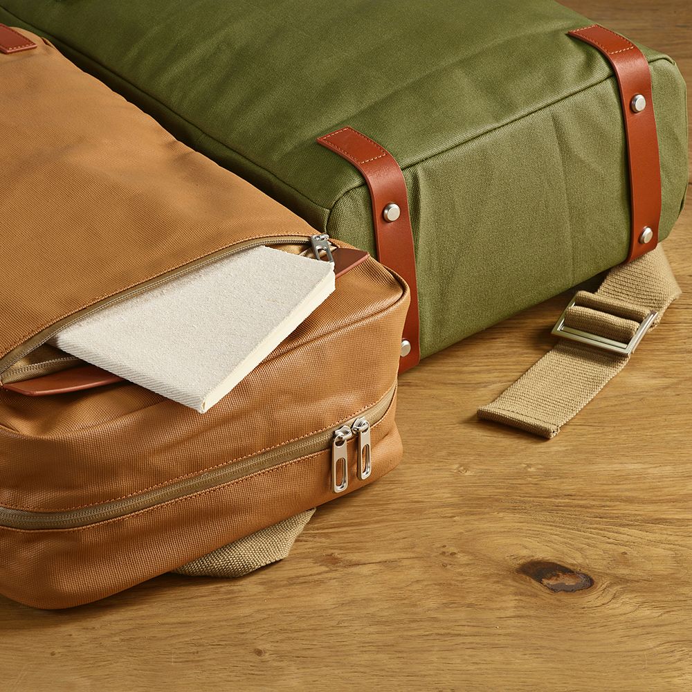 Picture of Vienna Backpack 23L rCotton 340gsm and rPU. Fits 17" Laptop
