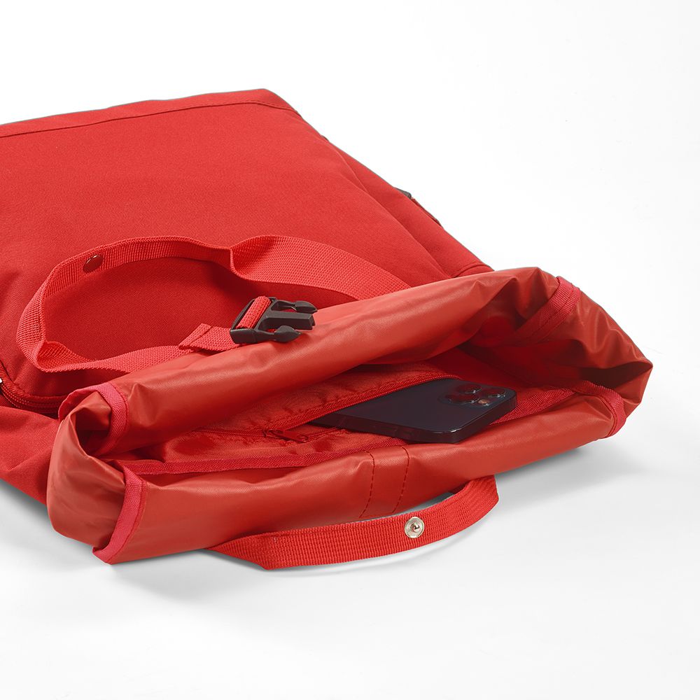 Picture of Warsaw Backpack 20L rPET. Roll top and buckle closure