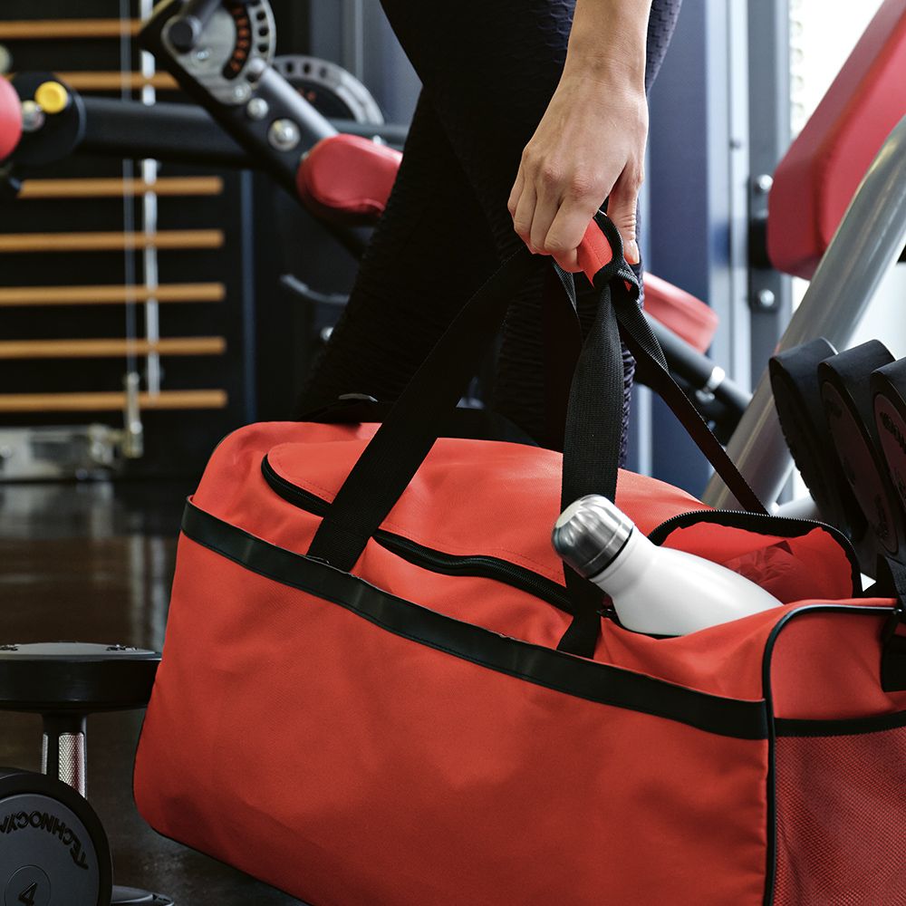 Picture of São Paulo L Gym Bag 50L rPET ripstop. Reflective strips