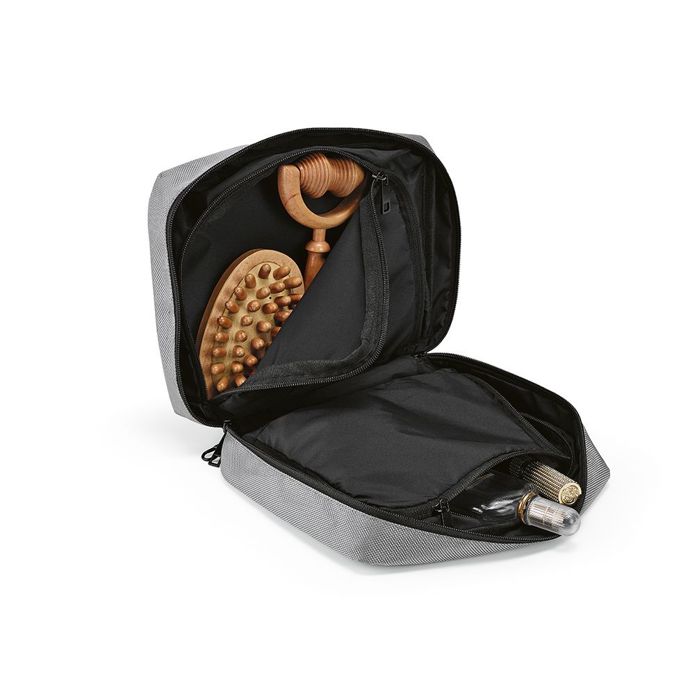 Picture of Venice Toiletry Bag 4.5L rPET and PU coating. Hanging hook