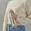Picture of Rio Grande Bottle rSS and Bamboo 530ml. Double wall and Leakproof
