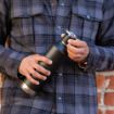 Picture of Spiglo Bottle rSS 780ml. Double wall and Leakproof. Wheel shaped lid