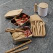 Picture of Douro Mug Ceramic, Bamboo lid and handle 380ml. Sublimation