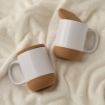 Picture of Ebro Mug Ceramic, Cork lid and base 380ml. Sublimation