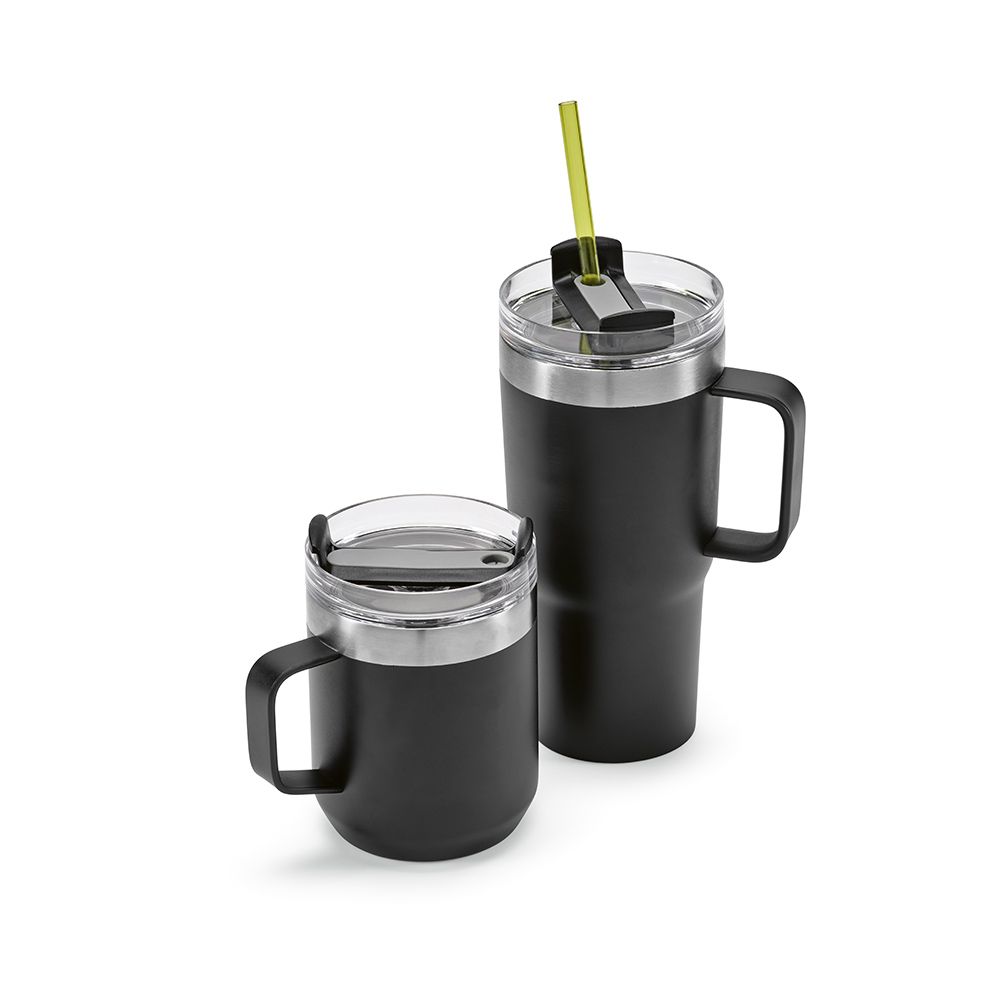 Picture of Shinano Mug rSS 440ml. Double wall and Rotating Lid