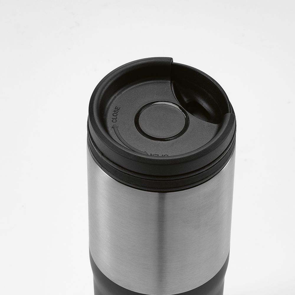 Picture of Orange Travel Cup rSS 600ml. Triple wall and Leakproof