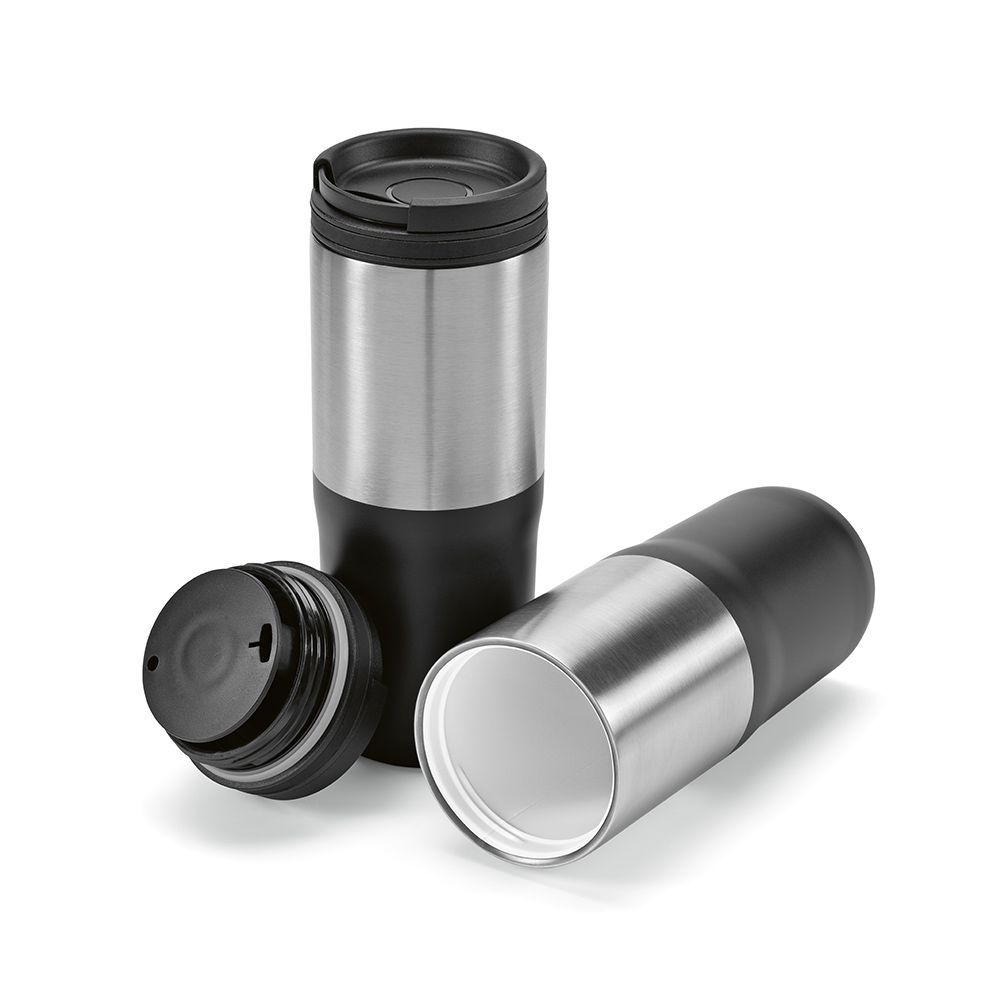 Picture of Orange Travel Cup rSS 600ml. Triple wall and Leakproof