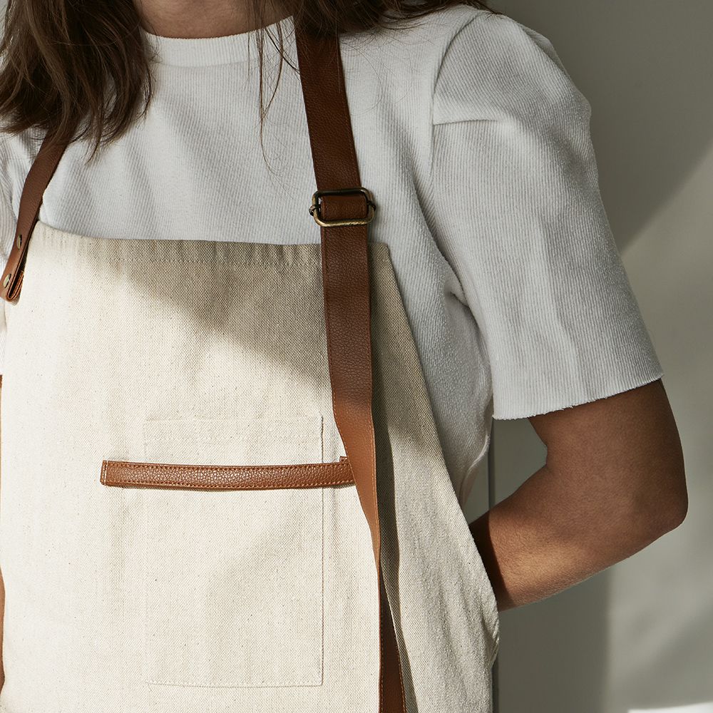 Picture of Goya Apron rCotton 300gsm and rPU details