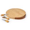 Picture of Duchamp Board Bamboo with Cheese Utensils