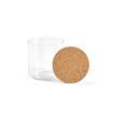 Picture of Magritte 500 Canister Borosilicate Glass 580ml. Cork lid