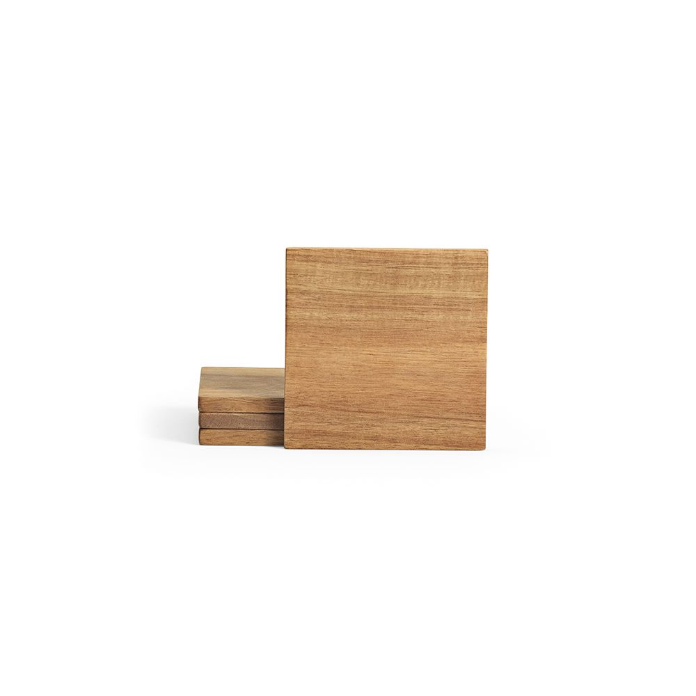 Picture of Velazquez Coasters Acacia Wood. Set of 4