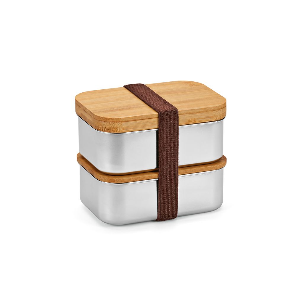 Picture of Vermeer Lunchbox rSS 1480ml with Bamboo lid and cutlery