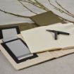 Picture of Eliot A4 Folder rCotton. 64 FSC sheet notepad and rPU closure