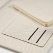 Picture of Eliot A4 Folder rCotton. 64 FSC sheet notepad and rPU closure