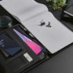 Picture of Orwell A4 Folder rPU. 64 FSC sheet notepad and zipper closure