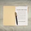 Picture of Cervantes A5 Notebook Bamboo Fibre. 70gsm recycled 196 pages