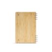 Picture of Dante A5 Notebook Bamboo cover. 70gsm Recycled 196 pages