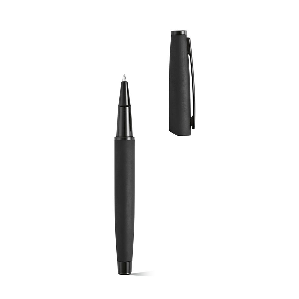 Picture of Dreiser Pen rStainless Steel. Black 1km Dokumental® ink