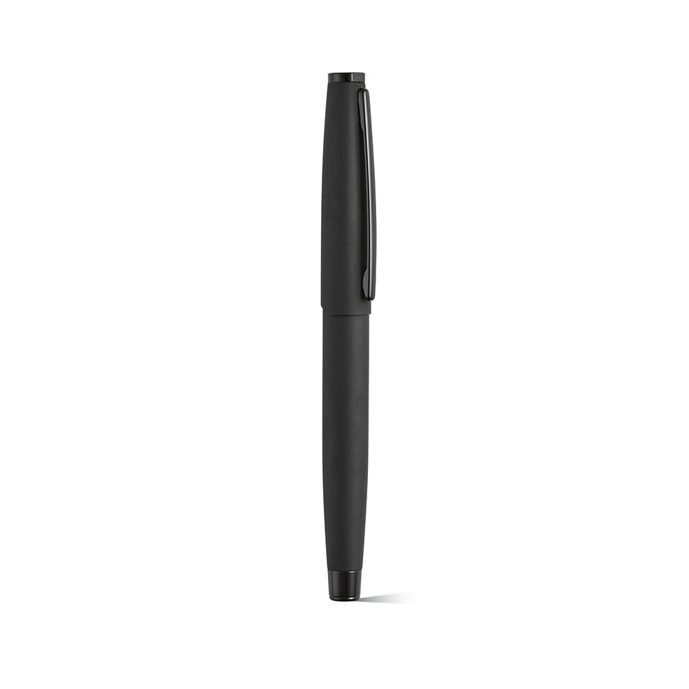 Picture of Dreiser Pen rStainless Steel. Black 1km Dokumental® ink