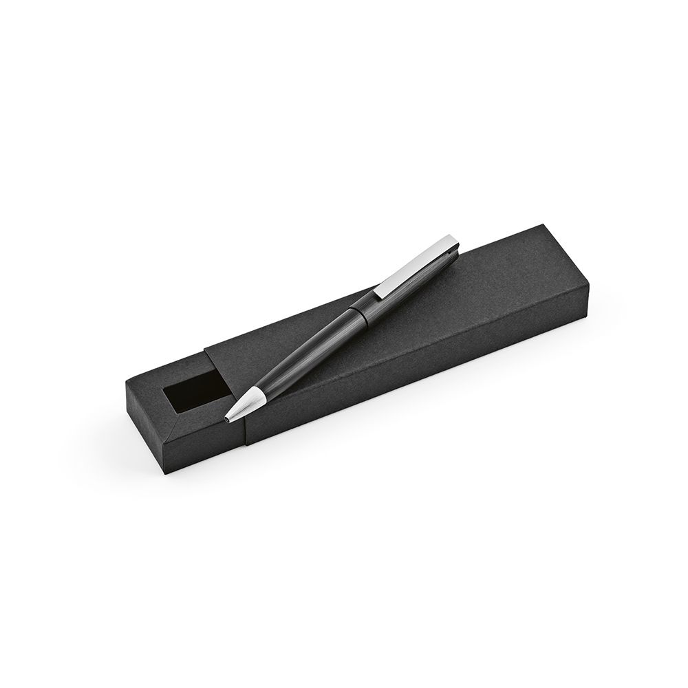 Picture of Hemingway Ballpoint Pen rAluminium. Black 2km Dokumental® ink