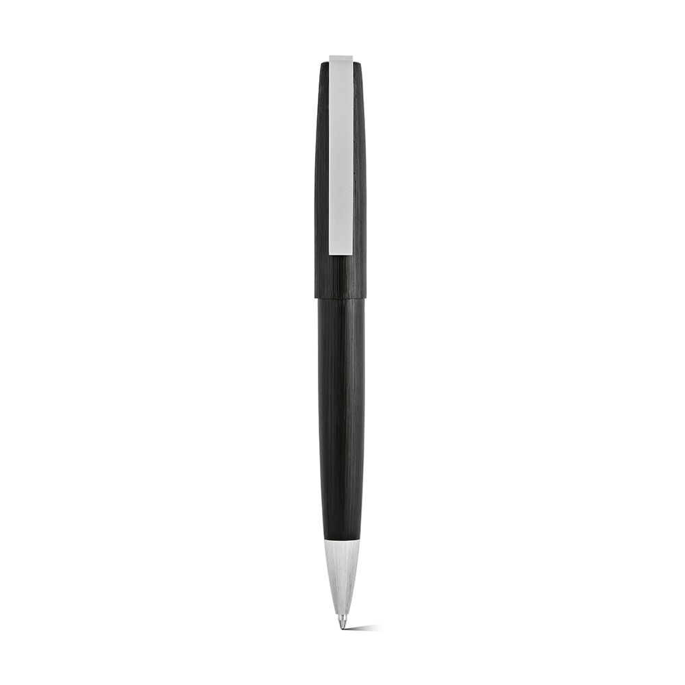 Picture of Hemingway Ballpoint Pen rAluminium. Black 2km Dokumental® ink