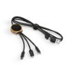 Picture of Asimov 5-in-1 Cable Bamboo and rPET. Backlit logo