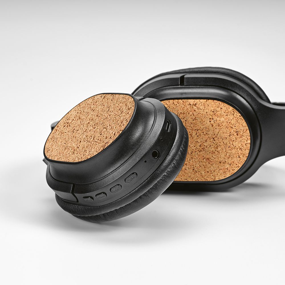 Picture of Faraday Headphones rABS and Cork 400mAh. 8h playtime