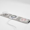Picture of  Linnaeus 3-in-1 Wireless Charger rPU 15W. USB-C Port