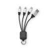 Picture of Sagan 4-in1 Cable rTPR. Backlit logo and hanging loop