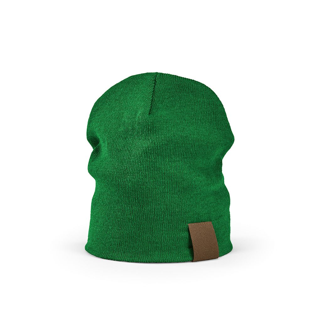 Picture of Marley Beanie rPET. Customisable Patch