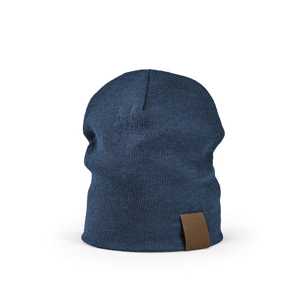 Picture of Marley Beanie rPET. Customisable Patch