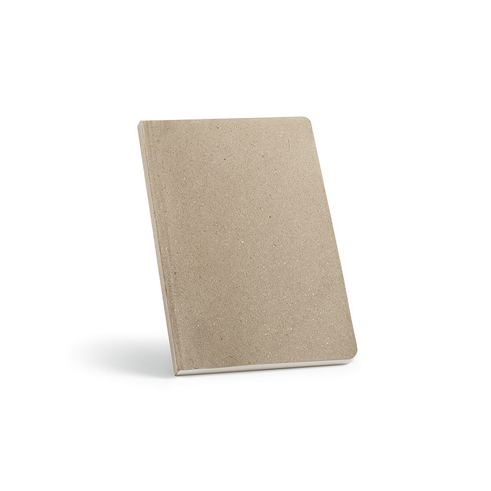 Picture of Poe A5 Notebook Flax cover. 80gsm recycled 196 pages
