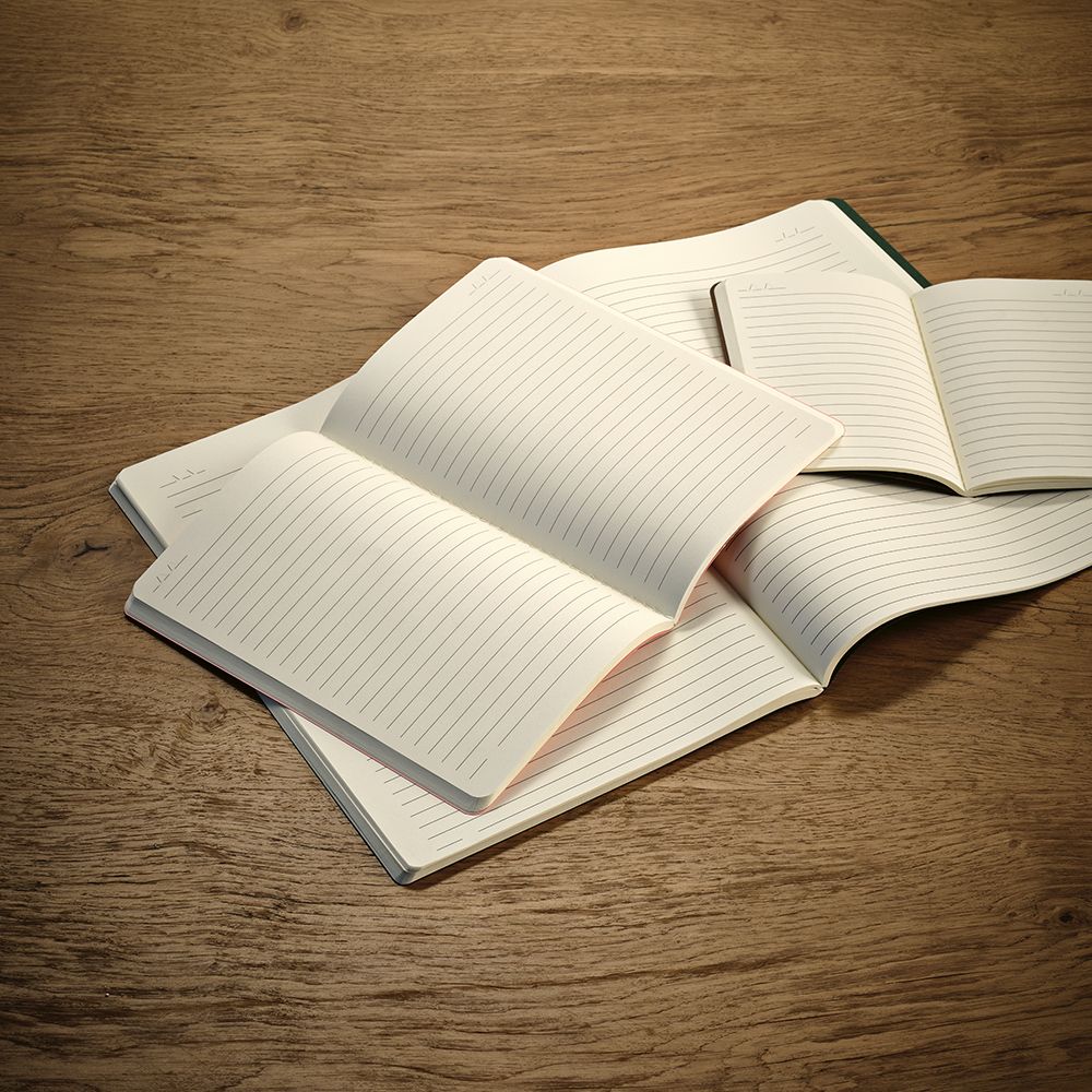 Picture of Bronte A6 Softcover Notebook rCardboard cover. FSC paper