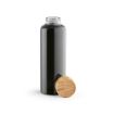 Picture of Indus Bottle Borosilicate Glass and Bamboo lid 510 ml. Leakproof