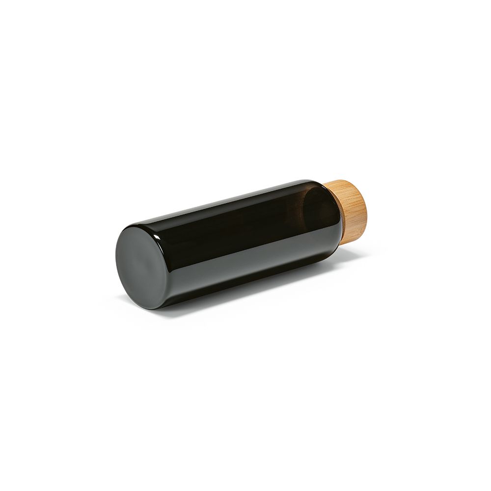 Picture of Indus Bottle Borosilicate Glass and Bamboo lid 510 ml. Leakproof
