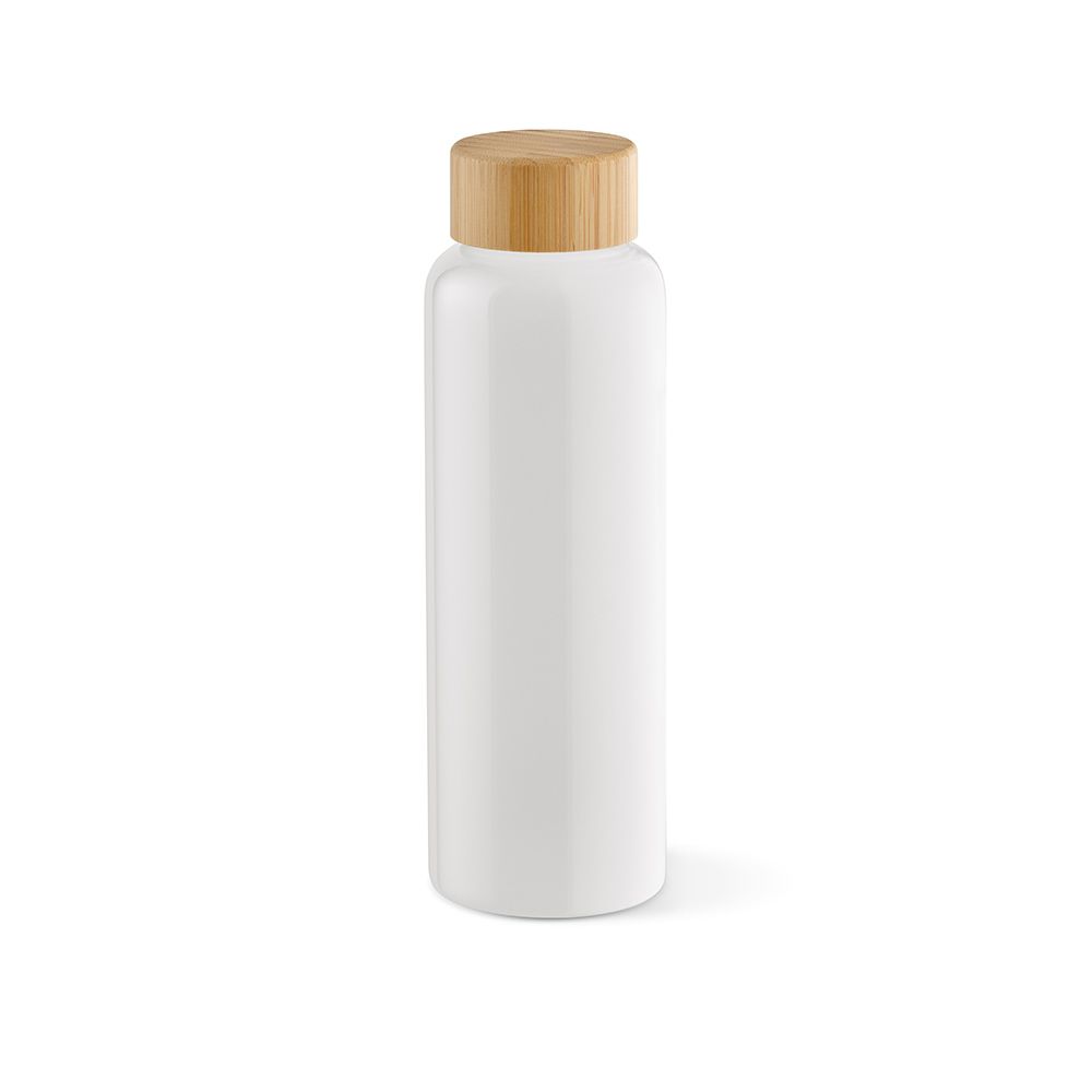 Picture of Indus Bottle Borosilicate Glass and Bamboo lid 510 ml. Leakproof