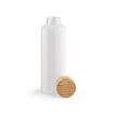 Picture of Indus Bottle Borosilicate Glass and Bamboo lid 510 ml. Leakproof